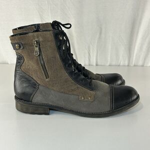 Remonte by Rieker Men’s Ankle Boot Round Toe Laced Zipper Size EU 45 US 12